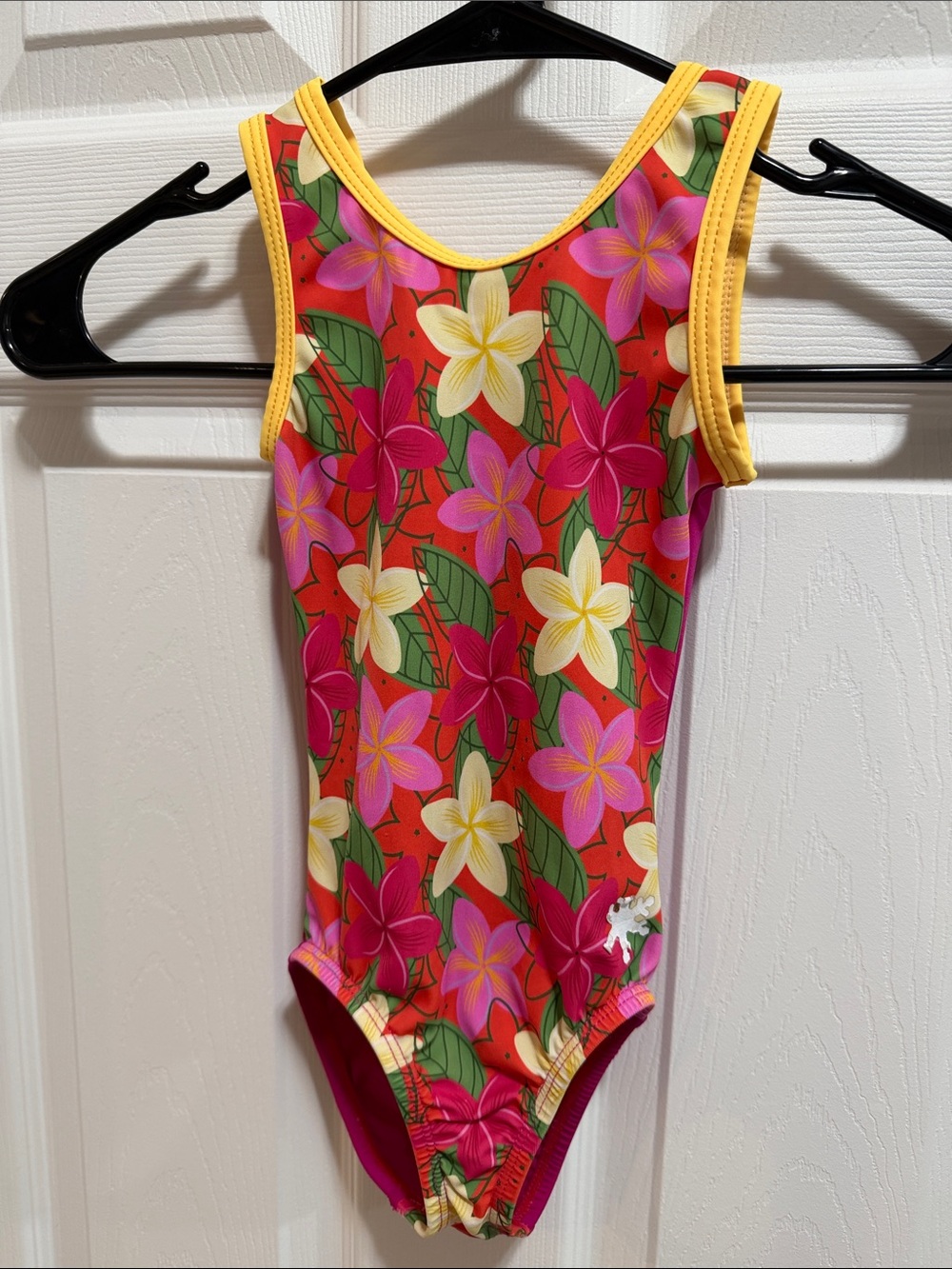 Toddler Hawaiian Style Floral One-Piece Bodysuit